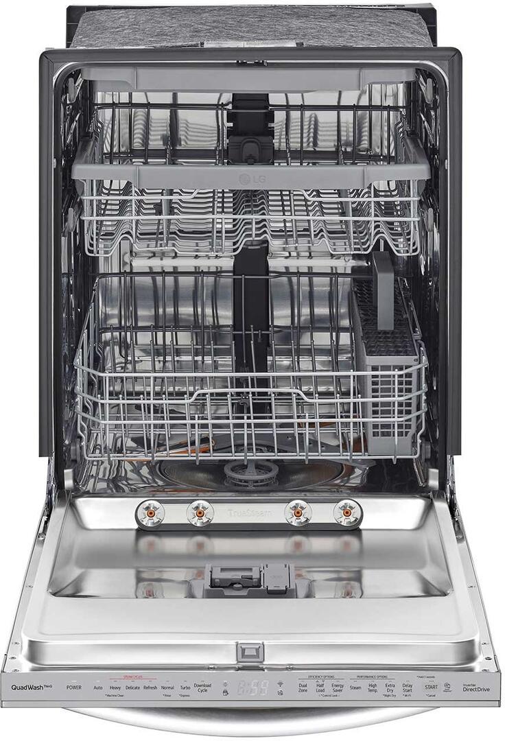 LDTS5552S LG 24" Smart Top Control Dishwasher Printproof Stainless Steel