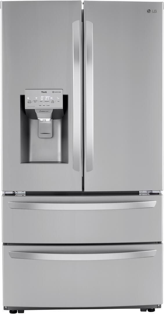 LMXC22626S LG 36" 22 cu.ft. 4 Door Counter Depth French Door Refrigerator Print Proof