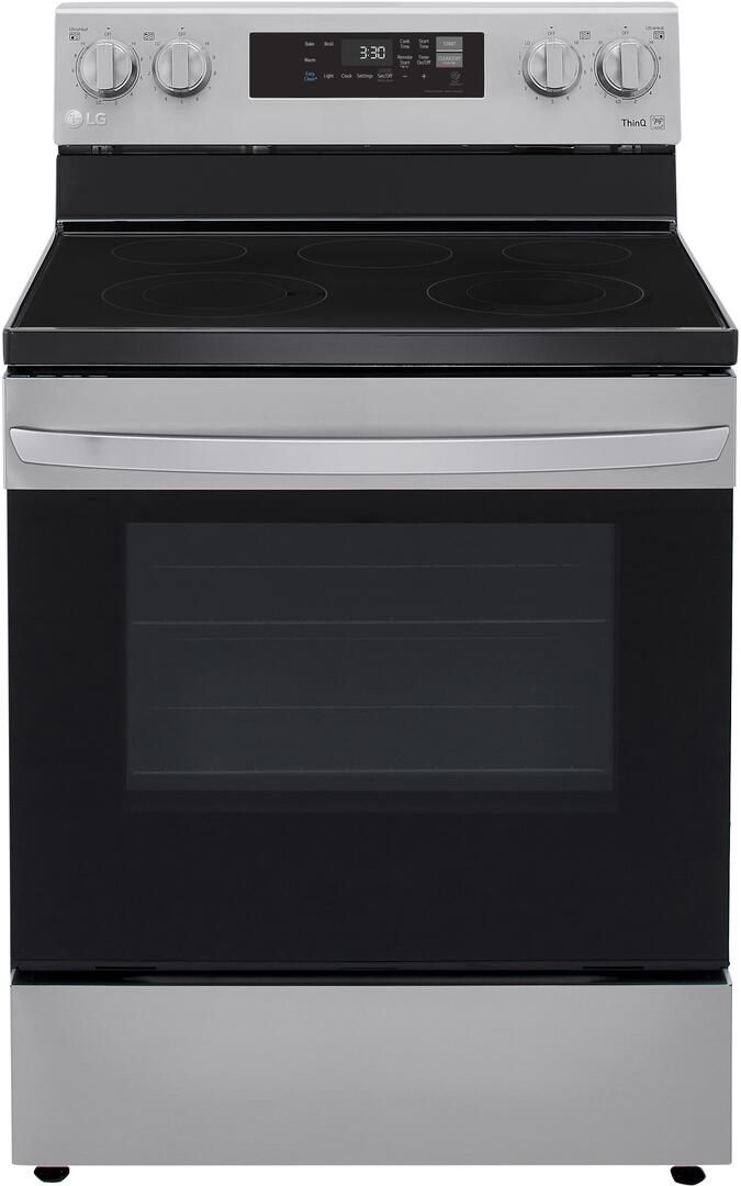 LREL6321S LG 30" 6.3 cu.ft. Electric Range with EasyClean and WiFi Enabled Stainless Steel