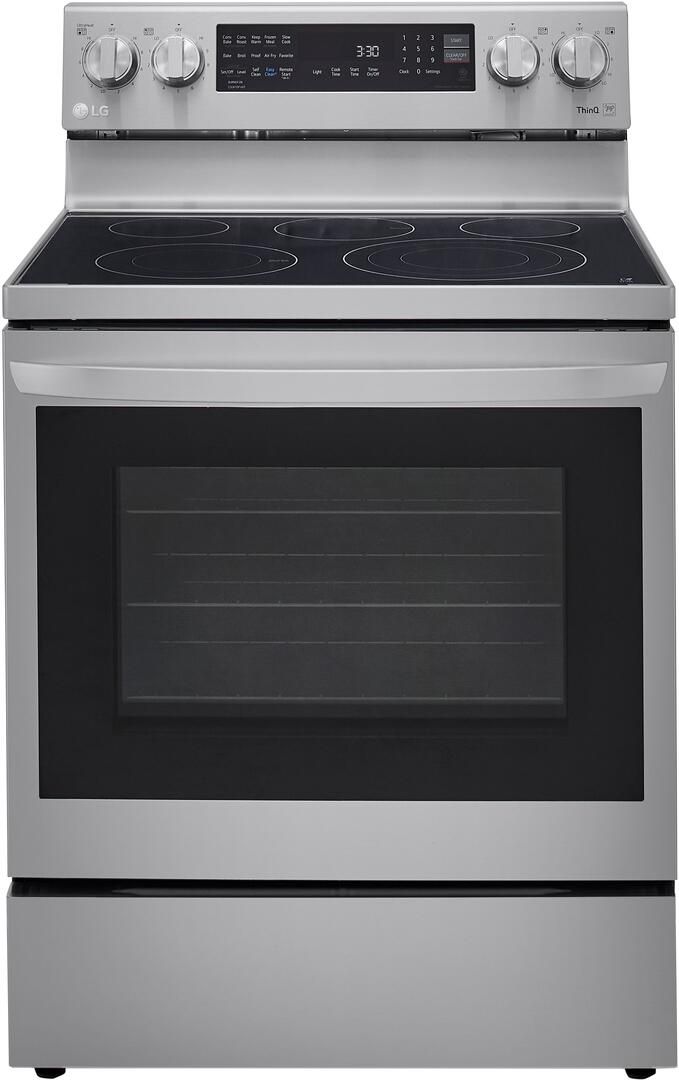 LREL6325F LG 30" 6.3 cu.ft. Wifi Enabled Electric Range with InstaView