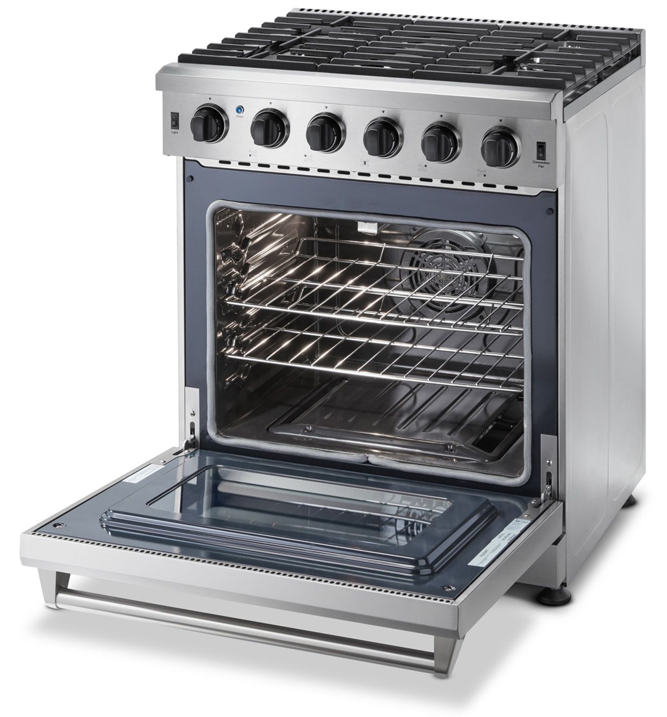LRG3001U Thor Kitchen 30" Gas Range with 5 Sealed Burners Stainless Steel