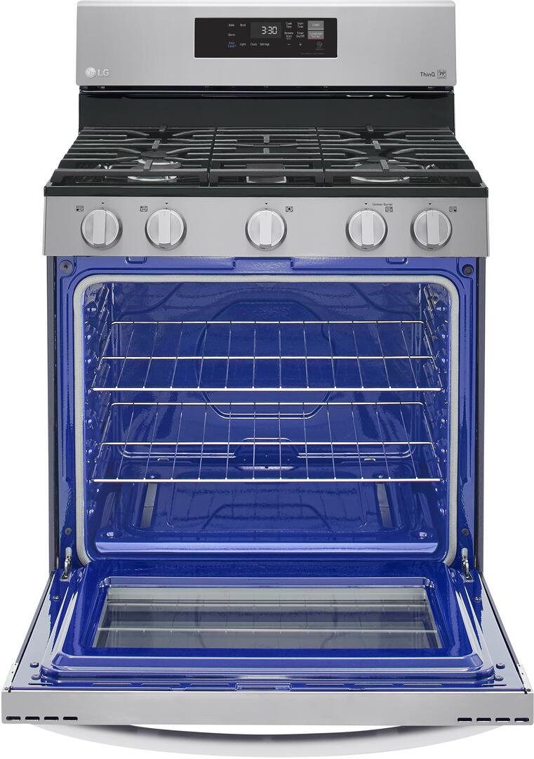 LRGL5821S LG 30" 5.8 cu.ft. Gas Range with EasyClean and WiFi Enabled