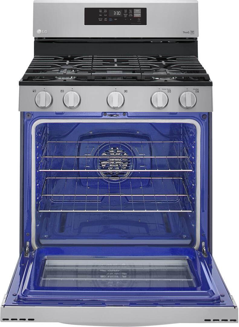 LRGL5823S LG 30" 5.8 cu.ft. Wifi Enabled Gas Range with Convection and