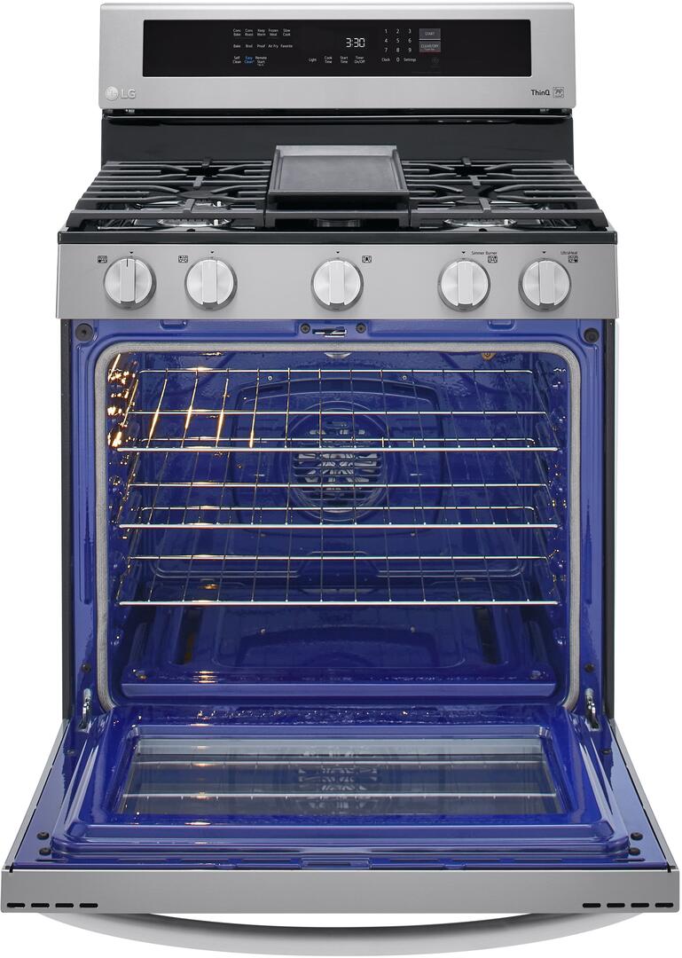 LRGL5825F LG 30" 5.8 cu.ft. Wifi Enabled Gas Range with InstaView