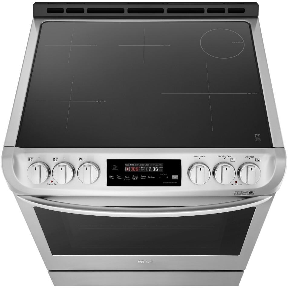 LSE4616ST LG 30" WiFi Enabled SlideIn Induction Range with Easy Clean