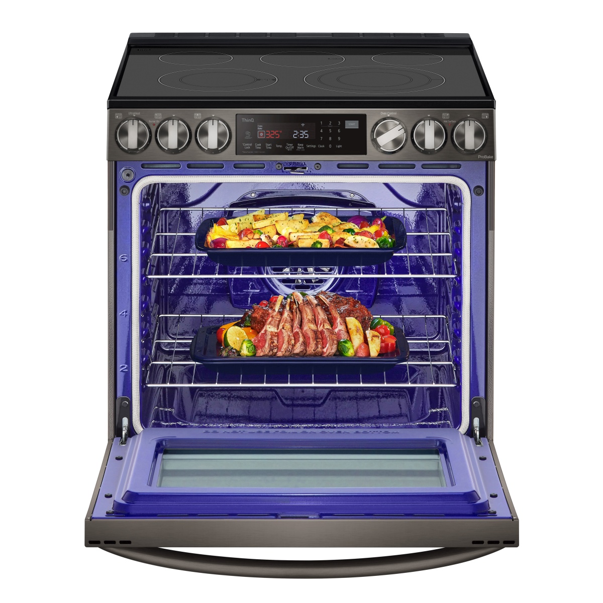 LSEL6335D LG 30" Electric Slidein Range 6.3 cu.ft with Air Fry ProBake