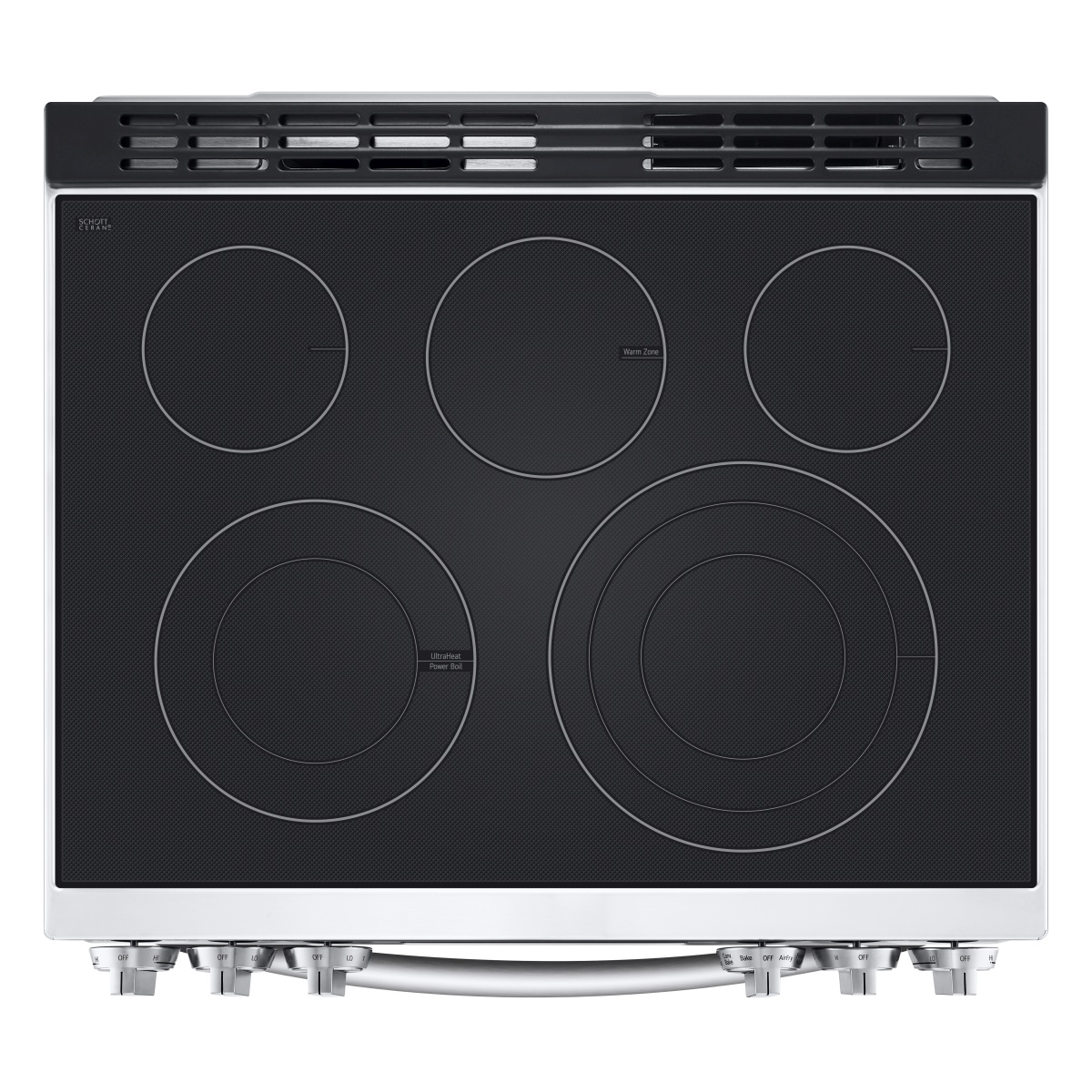 LSEL6335F LG 30" Electric Slidein Range 6.3 cu.ft with Air Fry ProBake