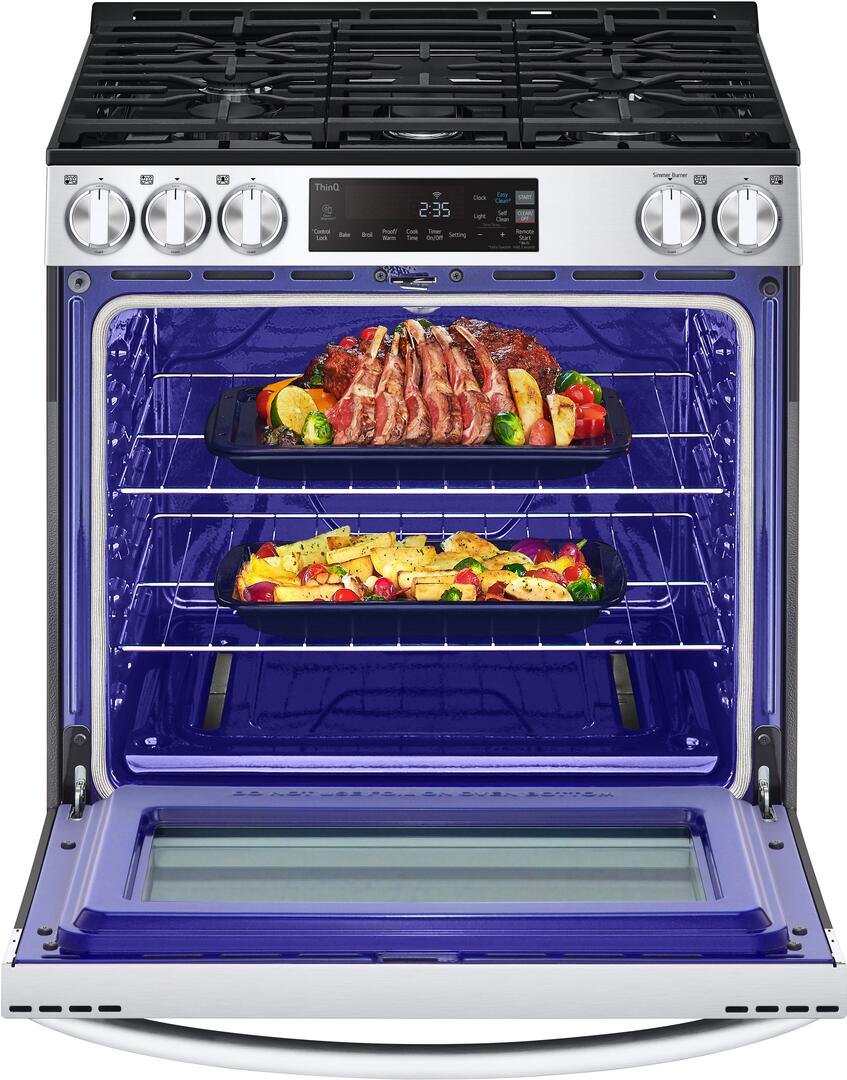 LSGL5831F LG 30" Smart WiFi Enabled Gas Slide In Range with EasyClean