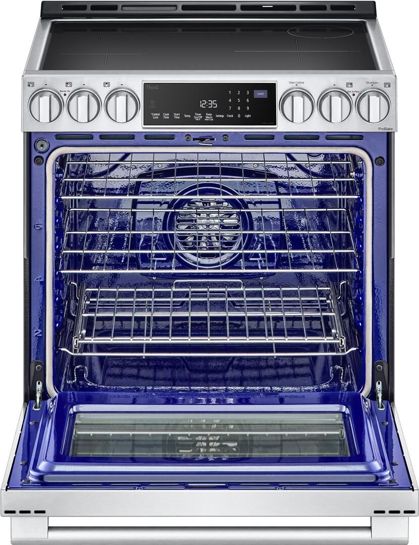 LSIS6338F LG Studio 30" Smart WiFi Enabled SlideIn Induction Range