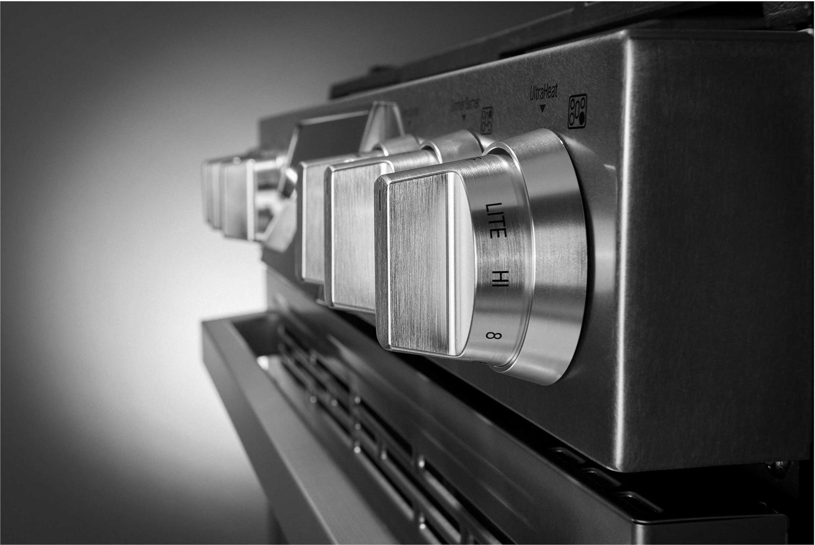 LUTD4919SN LG Signature 30" Slide in Dual Fuel Range with Dual Ovens