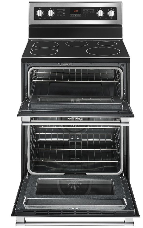 MET8800FZ 30" Maytag 6.7 cu. ft. Double Oven Electric Range with True