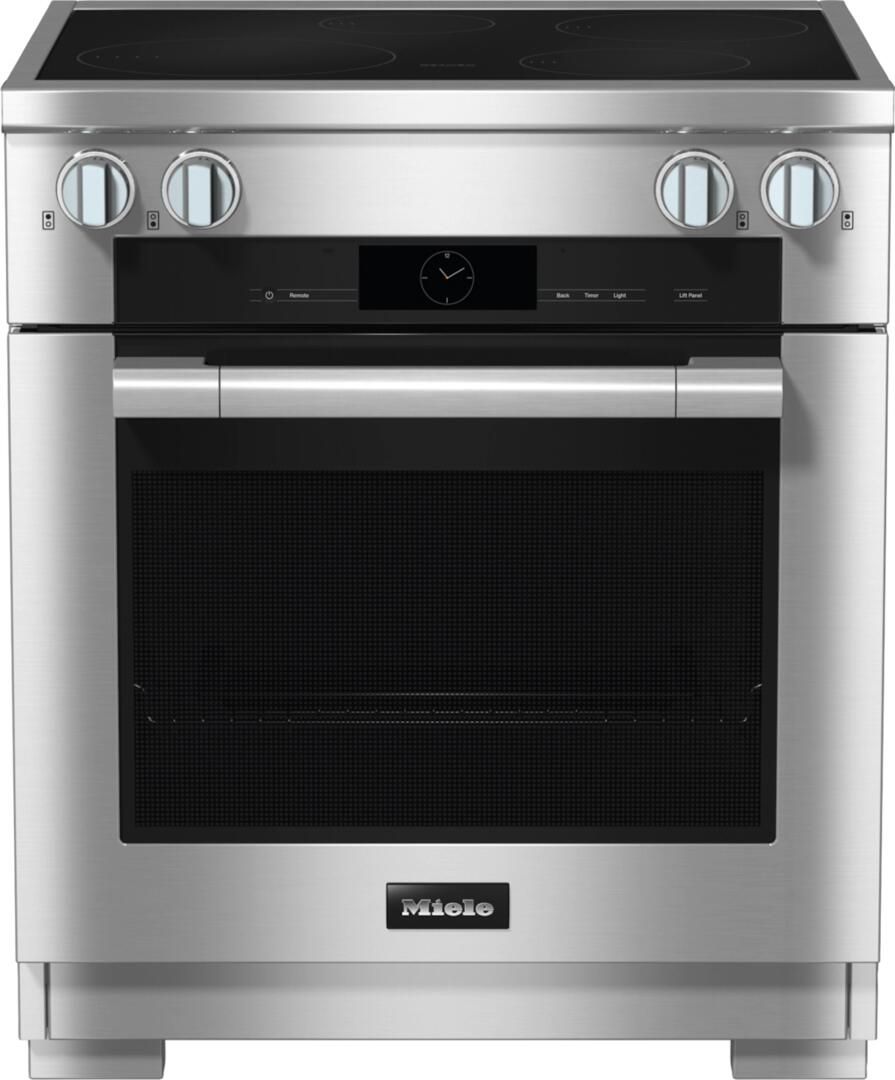 HR16223I Miele 30" Induction Range with 4 Zones Clean Touch Steel