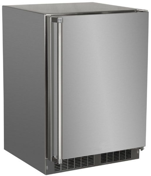 MORI224SS31A Marvel 24" Outdoor Refrigerator Freezer with Crescent Ice