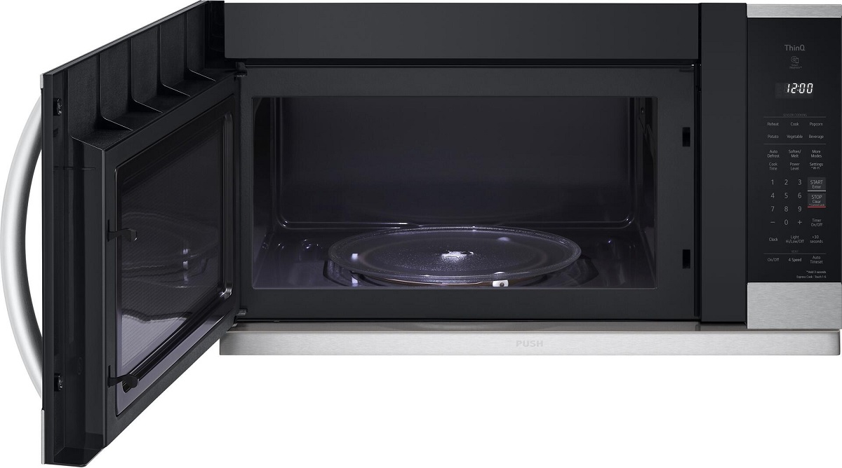 MVEL2125F LG 30" 2.1 cu ft WiFi Enabled Over the Range Microwave