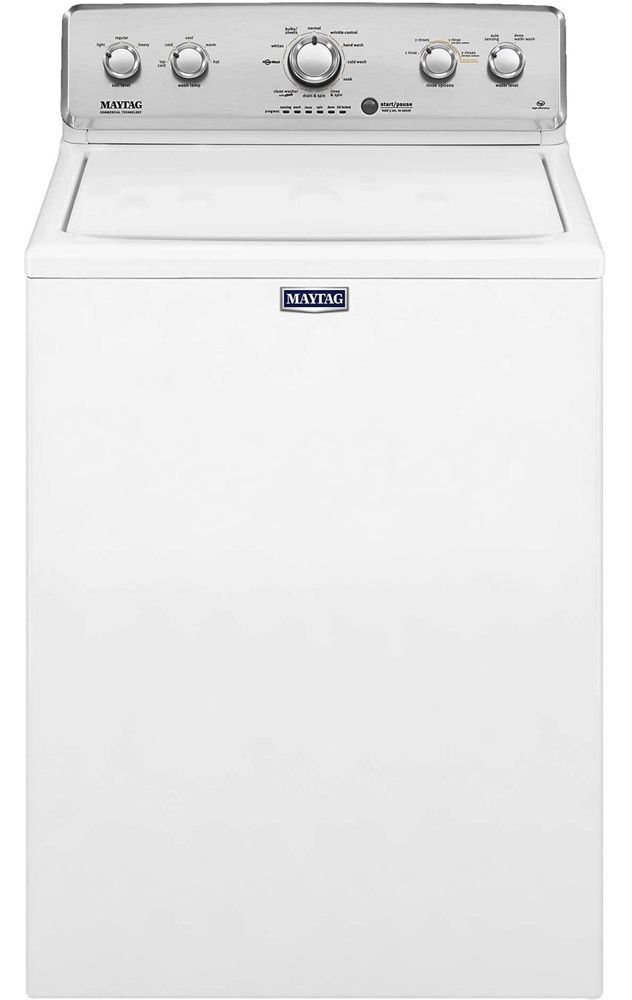 MVWC565FW Maytag 28" 4.2 cu. ft. Top Load Washer with Deep Water Wash Option and PowerWash Cycle