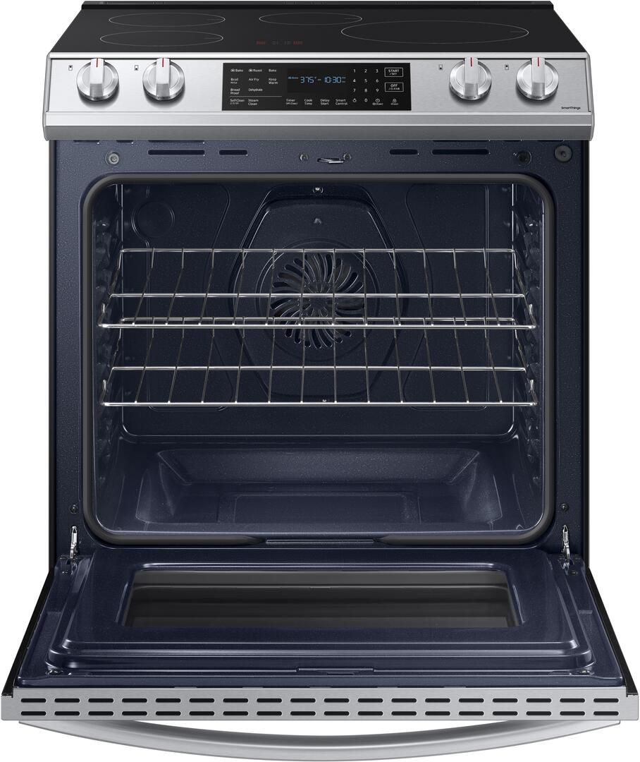 NE63B8611SS Samsung 30" Front Control WiFi Enabled SlideIn Induction