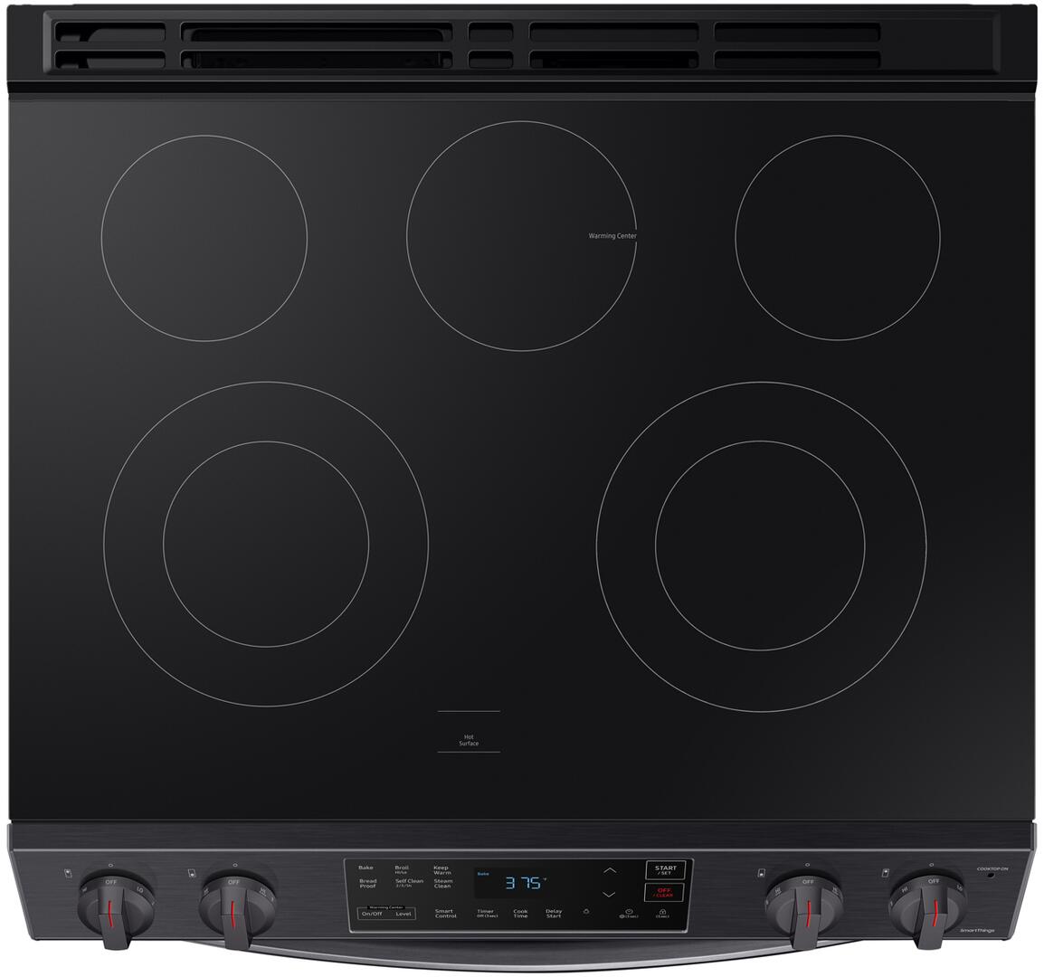 NE63T8111SG Samsung 30" Front Control Wifi Enabled SlideIn Electric