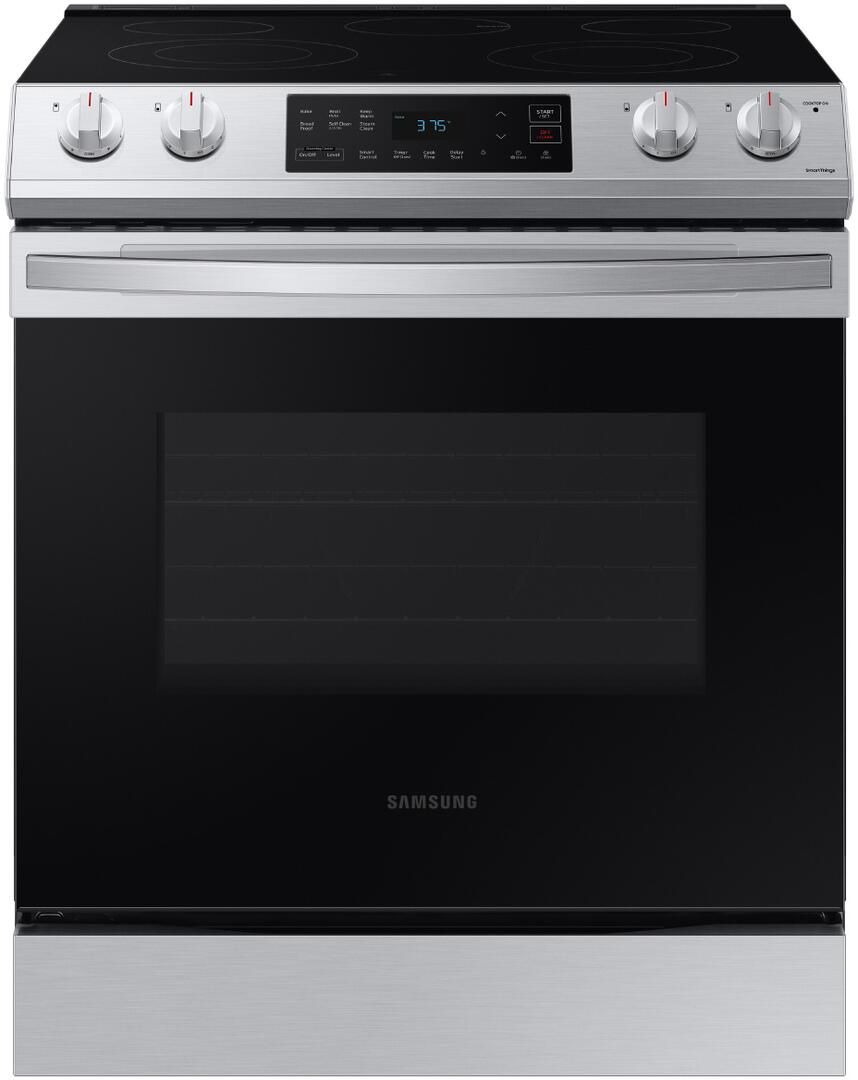 NE63T8111SS Samsung 30" Front Control Wifi Enabled SlideIn Electric