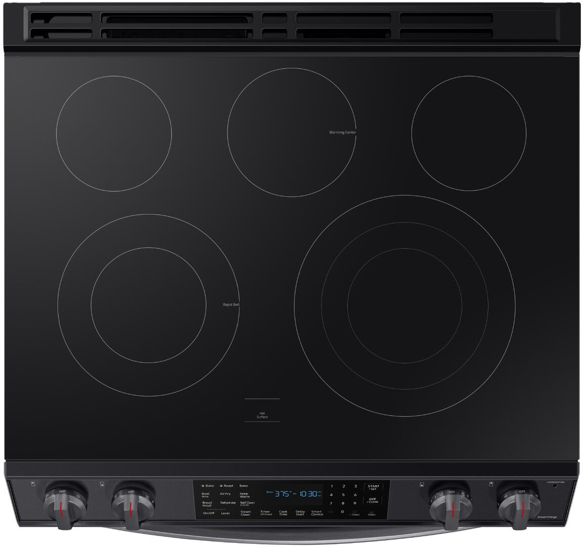 NE63T8511SG Samsung 30" Front Control Wifi Enabled SlideIn Electric