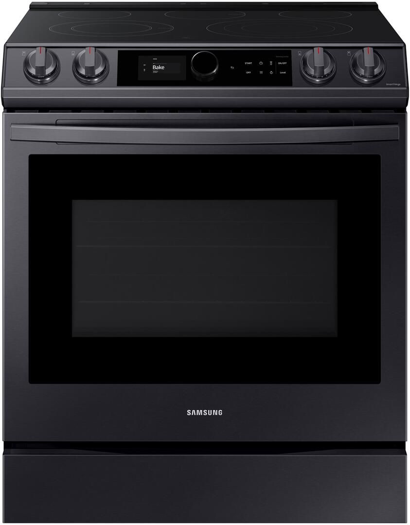 NE63T8711SG Samsung 30" Front Control Wifi Enabled SlideIn Electric Range with Air Fry and