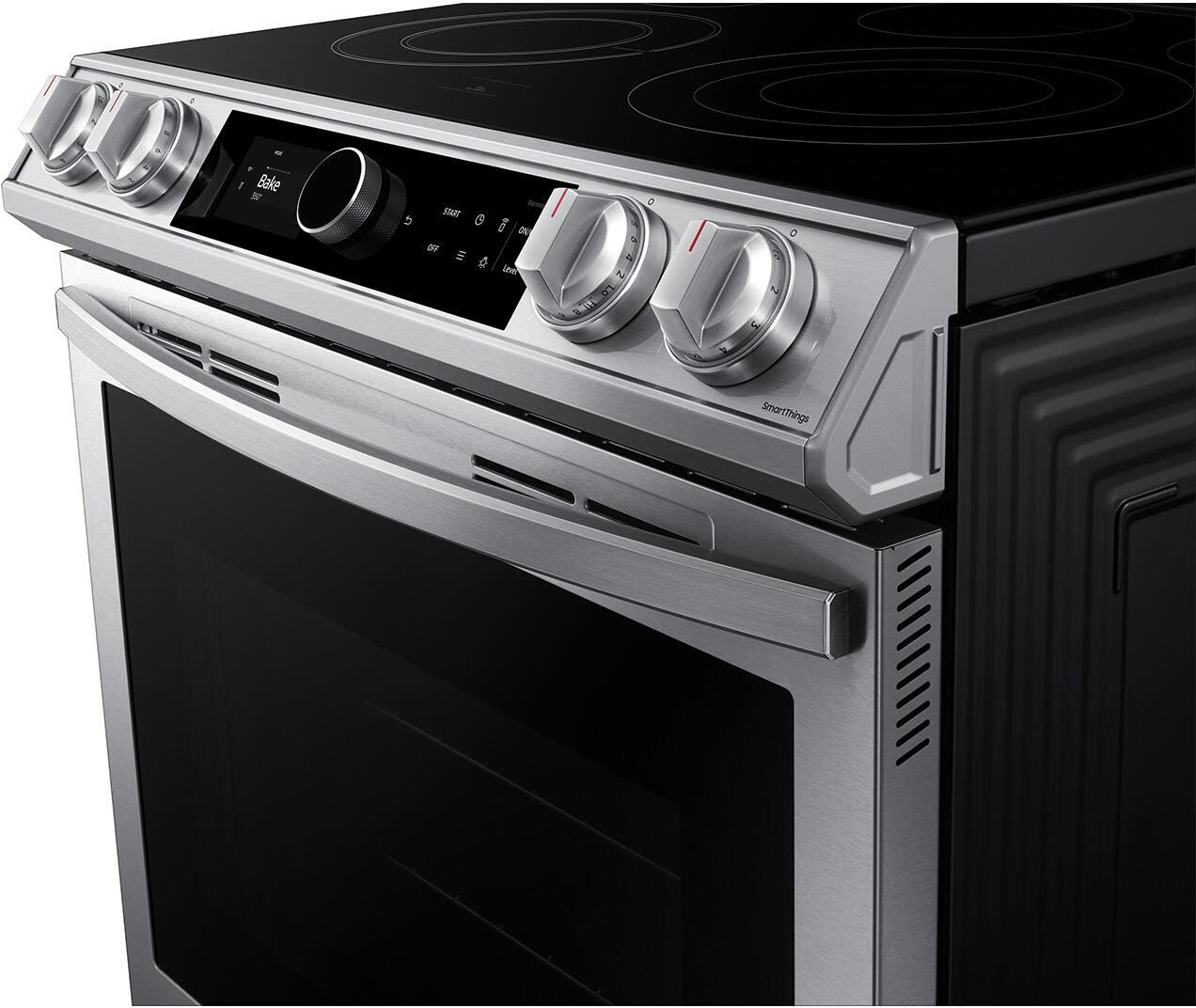 NE63T8711SS Samsung 30" Front Control Wifi Enabled SlideIn Electric