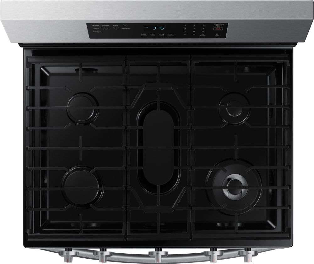 NX60A6511SS Samsung 30" Smart Gas Convection Range with 5 Sealed