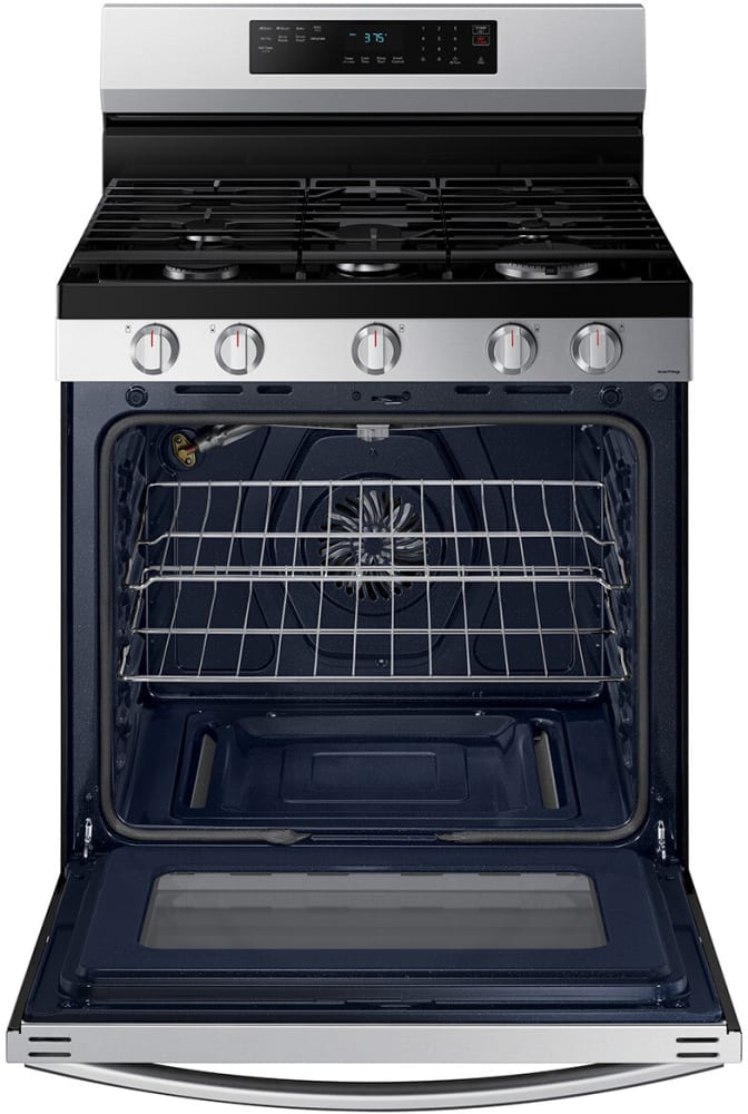 NX60A6511SS Samsung 30" Smart Gas Convection Range with 5 Sealed