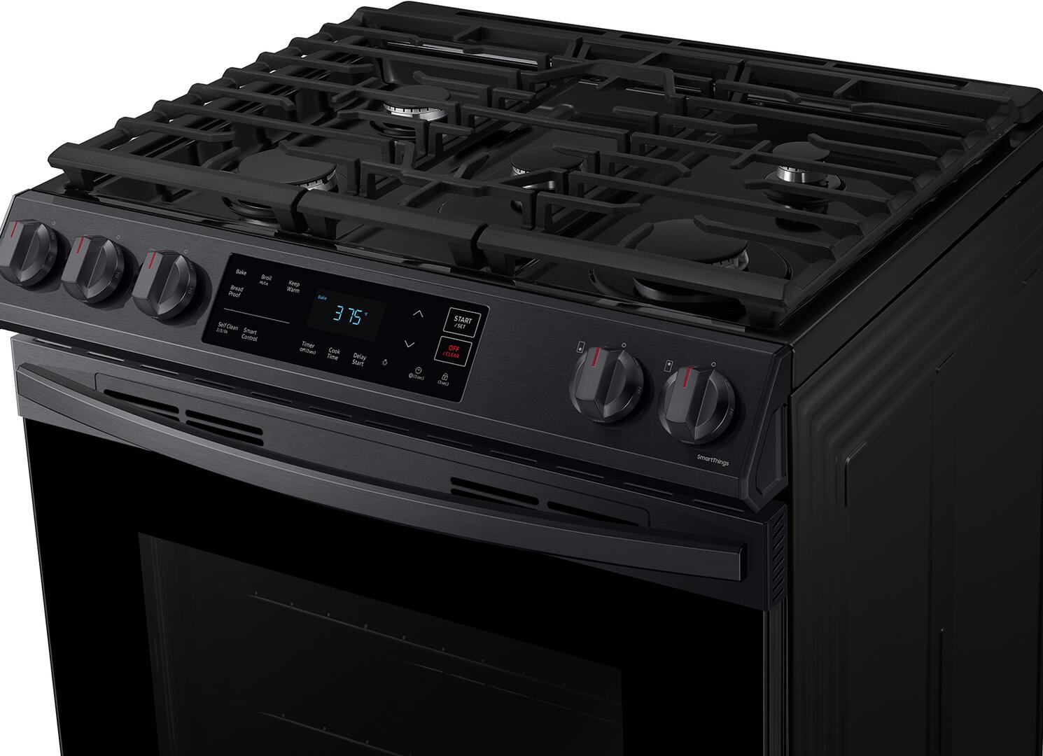 NX60T8111SG Samsung 30" Front Control Wifi Enabled SlideIn Gas Range