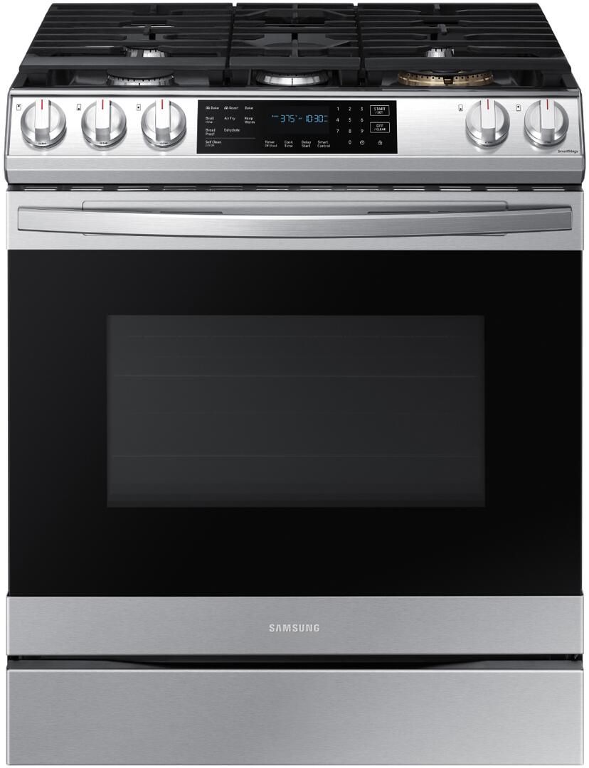 NX60T8511SS Samsung 30" Front Control Wifi Enabled SlideIn Gas Range