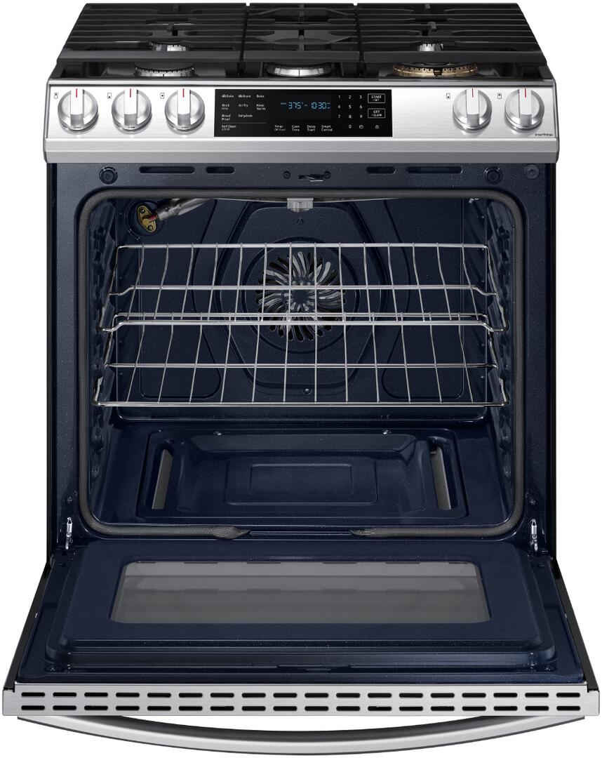 NX60T8511SS Samsung 30" Front Control Wifi Enabled SlideIn Gas Range