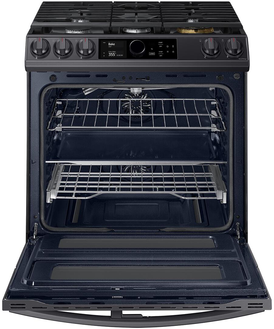 NX60T8751SG Samsung 30" Flex Duo Front Control Wifi Enabled SlideIn