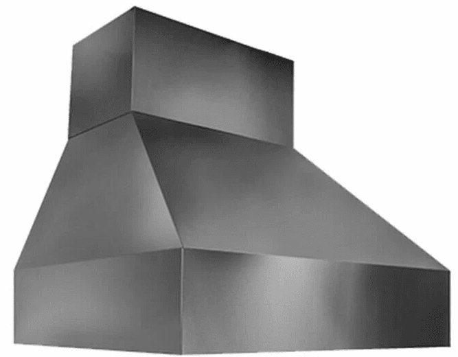 P724212 TradeWind 42" P7200 Series Pyramid Style Outdoor Wall Mount Barbecue Hood 1200 CFM