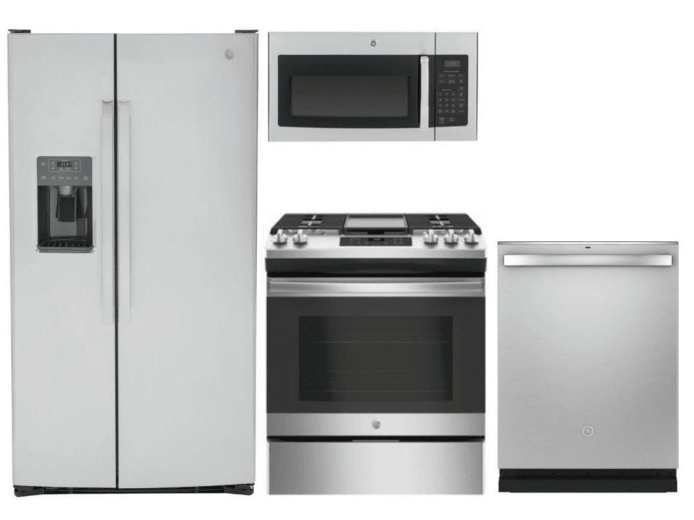 Package 5 GE Appliance Package 4 Piece Appliance Package with Gas
