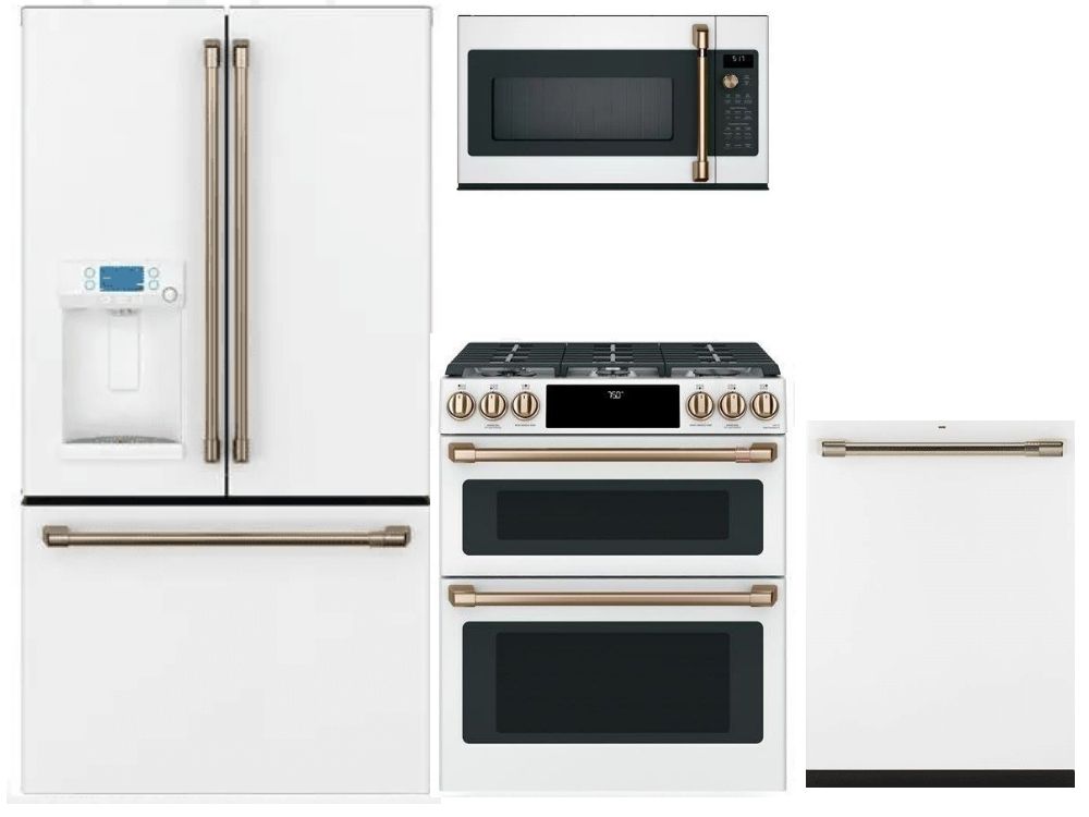 Package CAFEMW1 Cafe Appliance Package 4 Piece Appliance Package