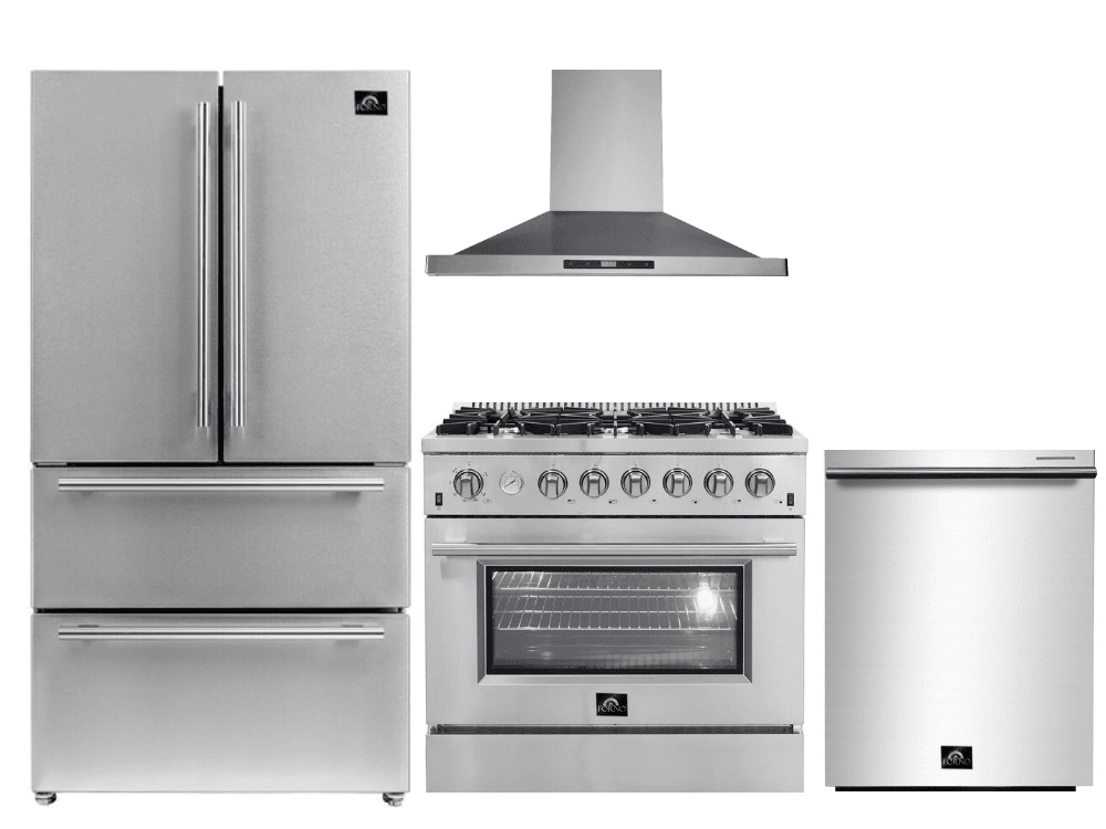 Package FNO36G Forno Appliance Package 4 Piece Luxury Appliance