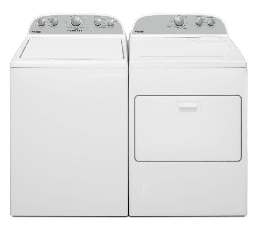 Package WHI49WG Whirlpool Appliance Laundry Package Top Load Washer