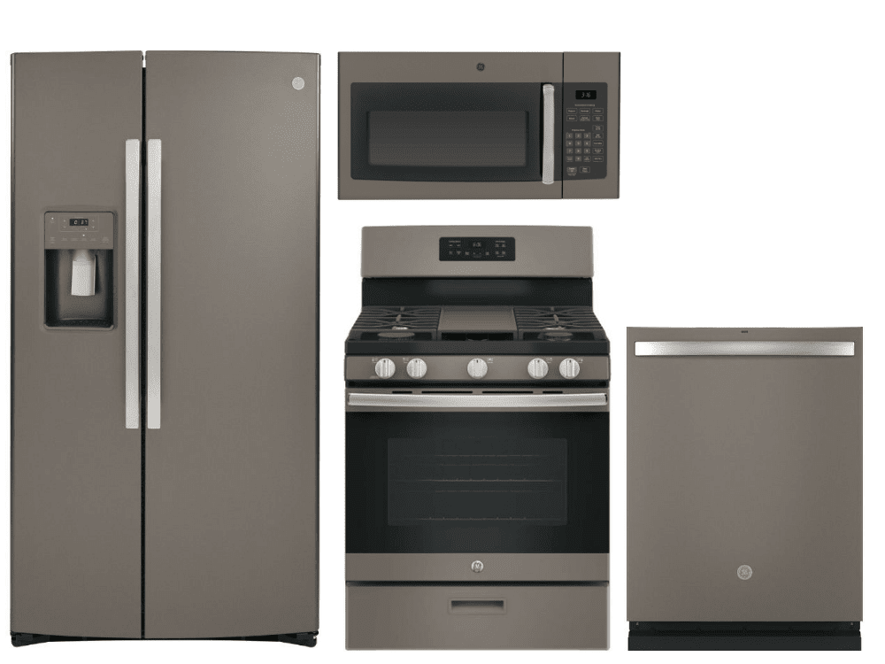 Package 37 - GE Appliance - 4 Piece Appliance Package with Gas Range ...