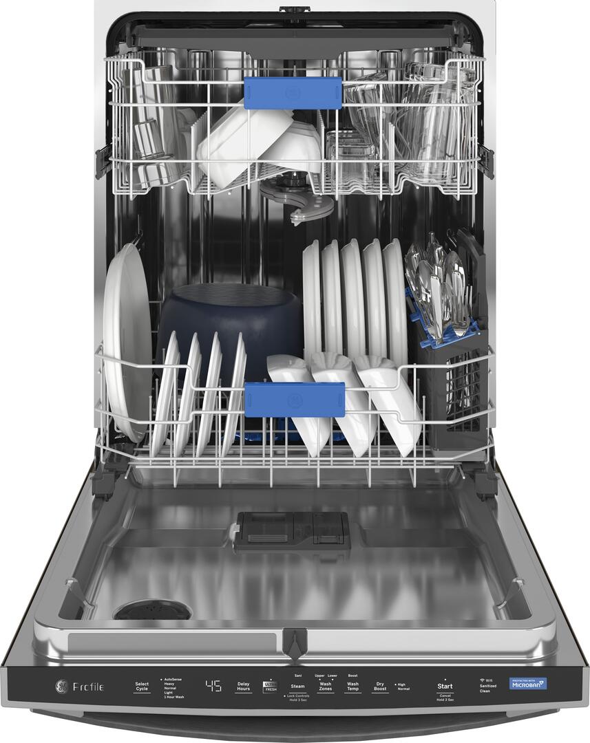 PDT755SYRFS GE Profile 24" Smart Top Control Dish Washer with