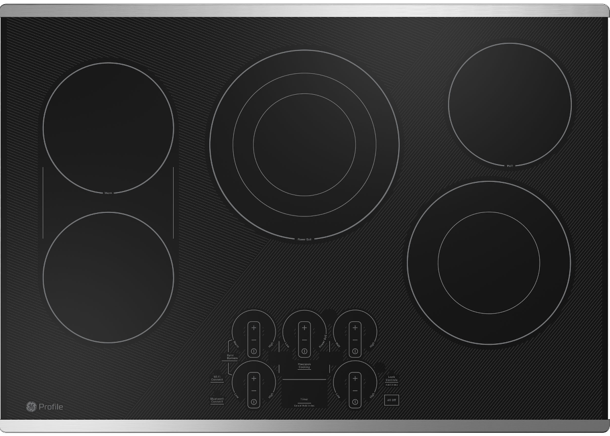 PEP9030STSS GE Profile 30" BuiltIn Touch Control Electric Cooktop with