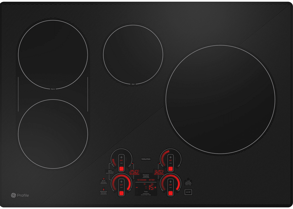PHP9030STSS GE Profile 30" ADA Compliant Wifi Enabled Induction Cooktop