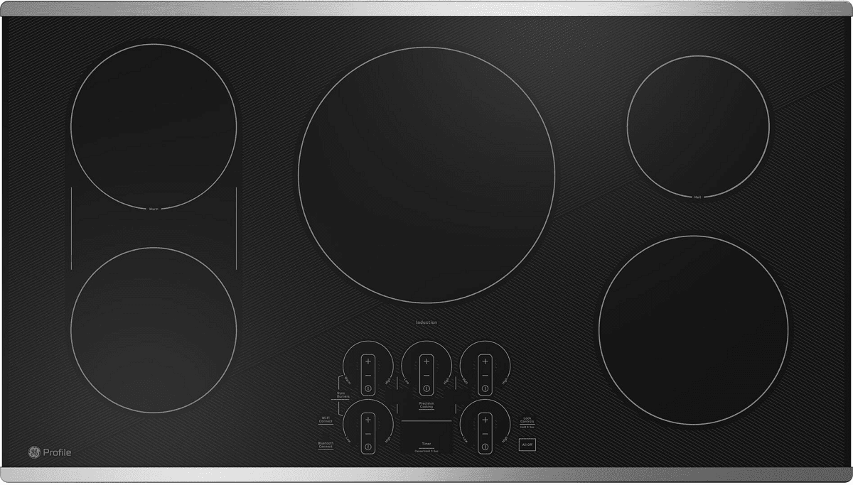 PHP9036STSS GE Profile 36" ADA Compliant Wifi Enabled Induction Cooktop