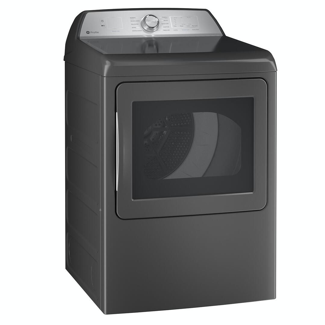 PTD60EBPRDG GE Profile 27" Smart 7.4 cu ft Electric Dryer Diamond Gray