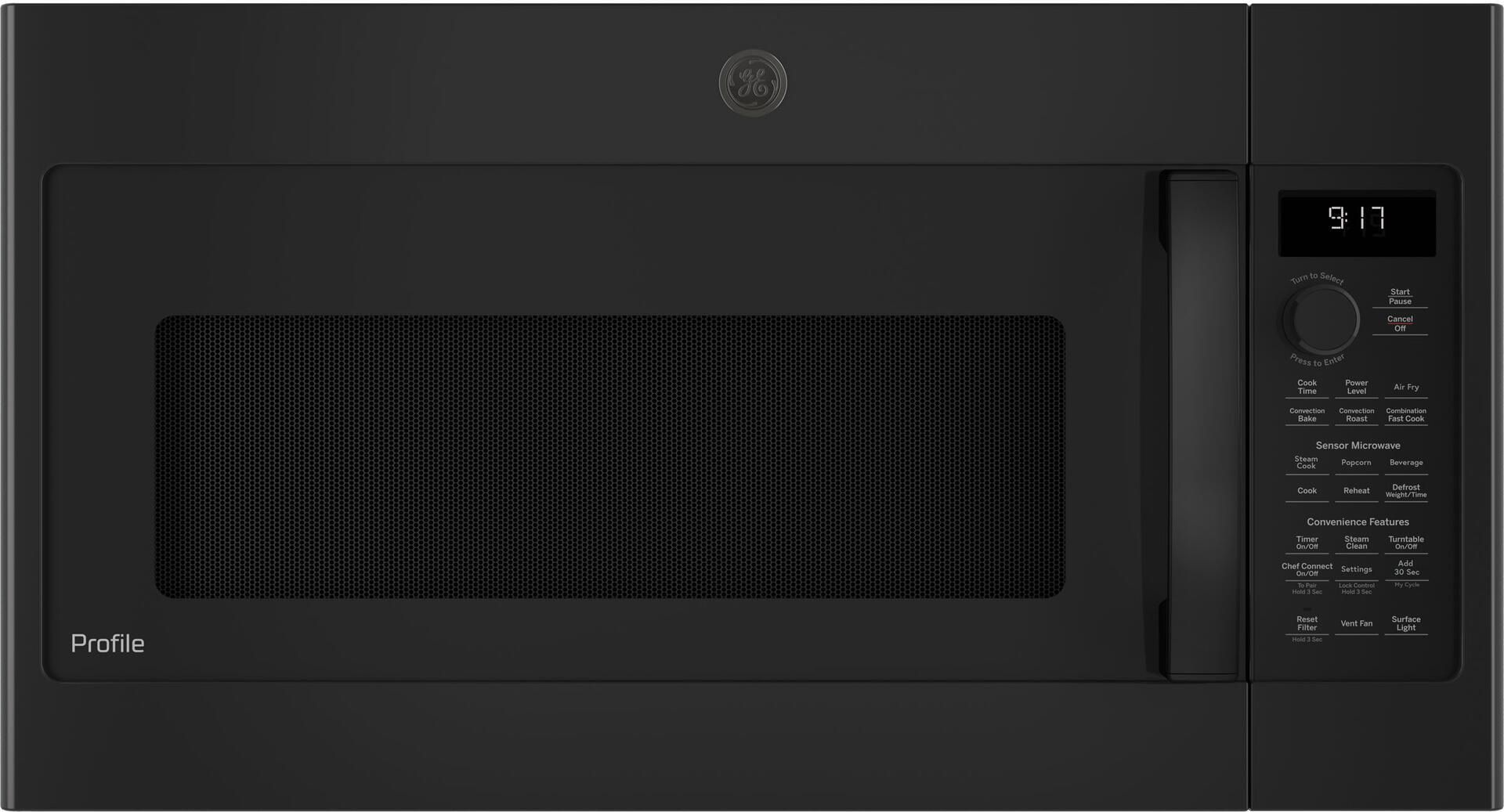 PVM9179DRBB GE Profile 30" 1.7 Cu. Ft. Over the Range Microwave Black