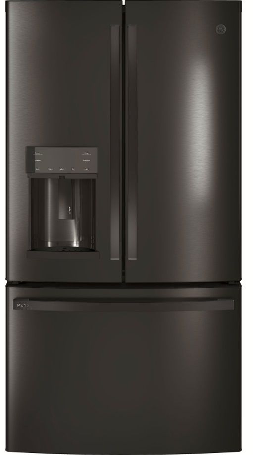 PYE22KBLTS GE Profile 36" 22.2 Cu. Ft. Counter Depth FrenchDoor