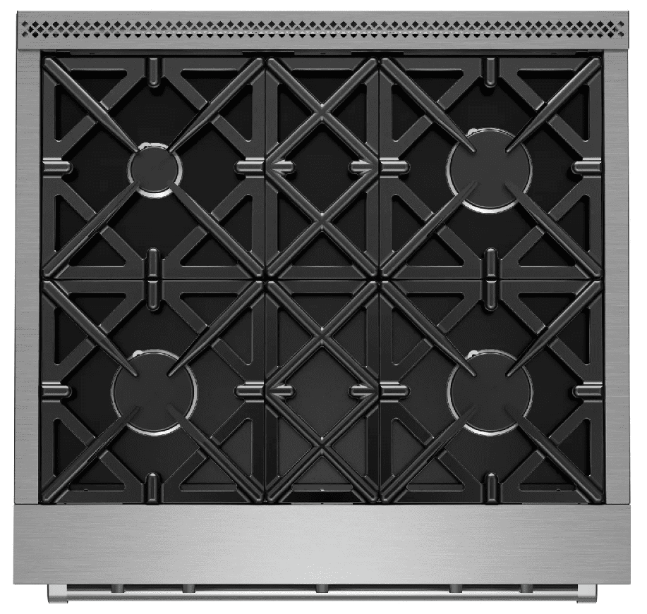 RCS304BV2 Blue Star 30" RCS Series Open Burner Natural Gas Range with Infrared Boiler and Nova