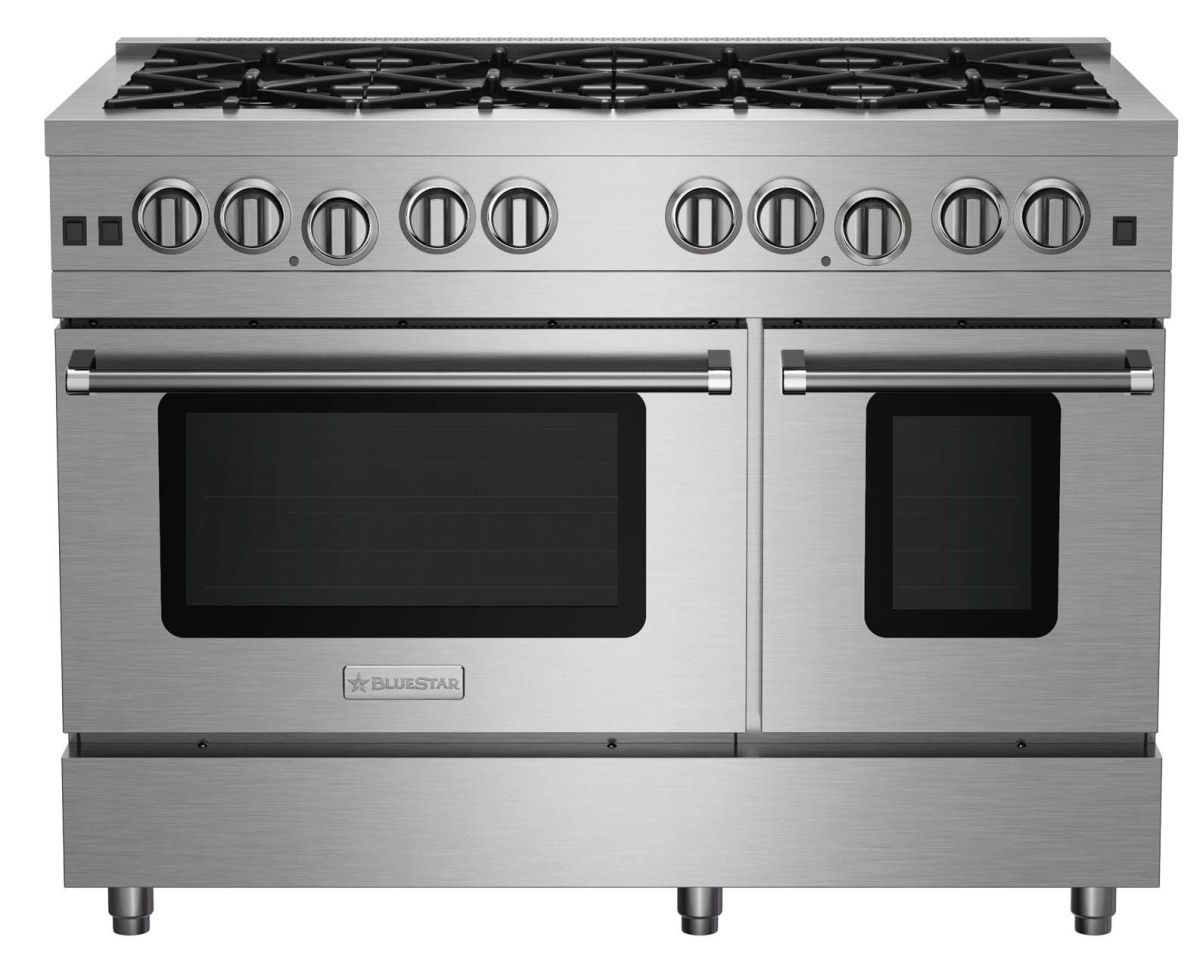 RCS48SBV2 Blue Star 48" RCS Series Freestanding Sealed 8 Burner Natural
