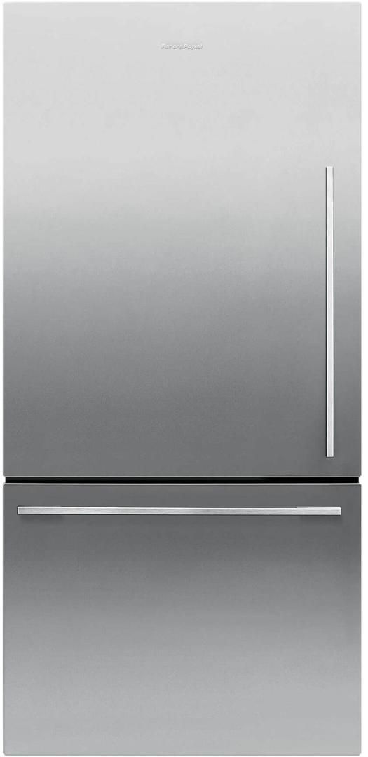 RF170WDLX5N Fisher Paykel ActiveSmart Fridge Left Hinge 17 cu. ft. Counter Depth Bottom