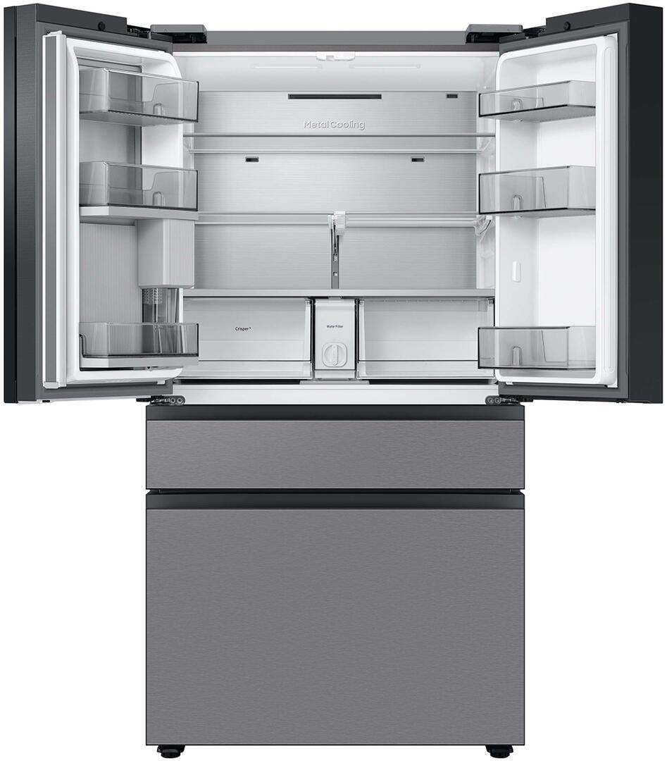 RF23BB8600QLAA Samsung 36" Bespoke Counter Depth 4Door French Door Refrigerator with Beverage