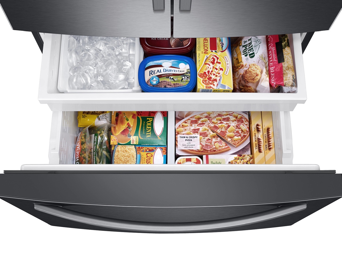 RF28T5001SG Samsung 36" French Door Refrigerator with Internal Ice