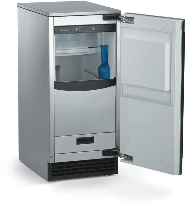 SCCG50MB1SU Scotsman 15" Brilliance Gourmet Cuber Ice Machine with Gravity Drain Custom Panel